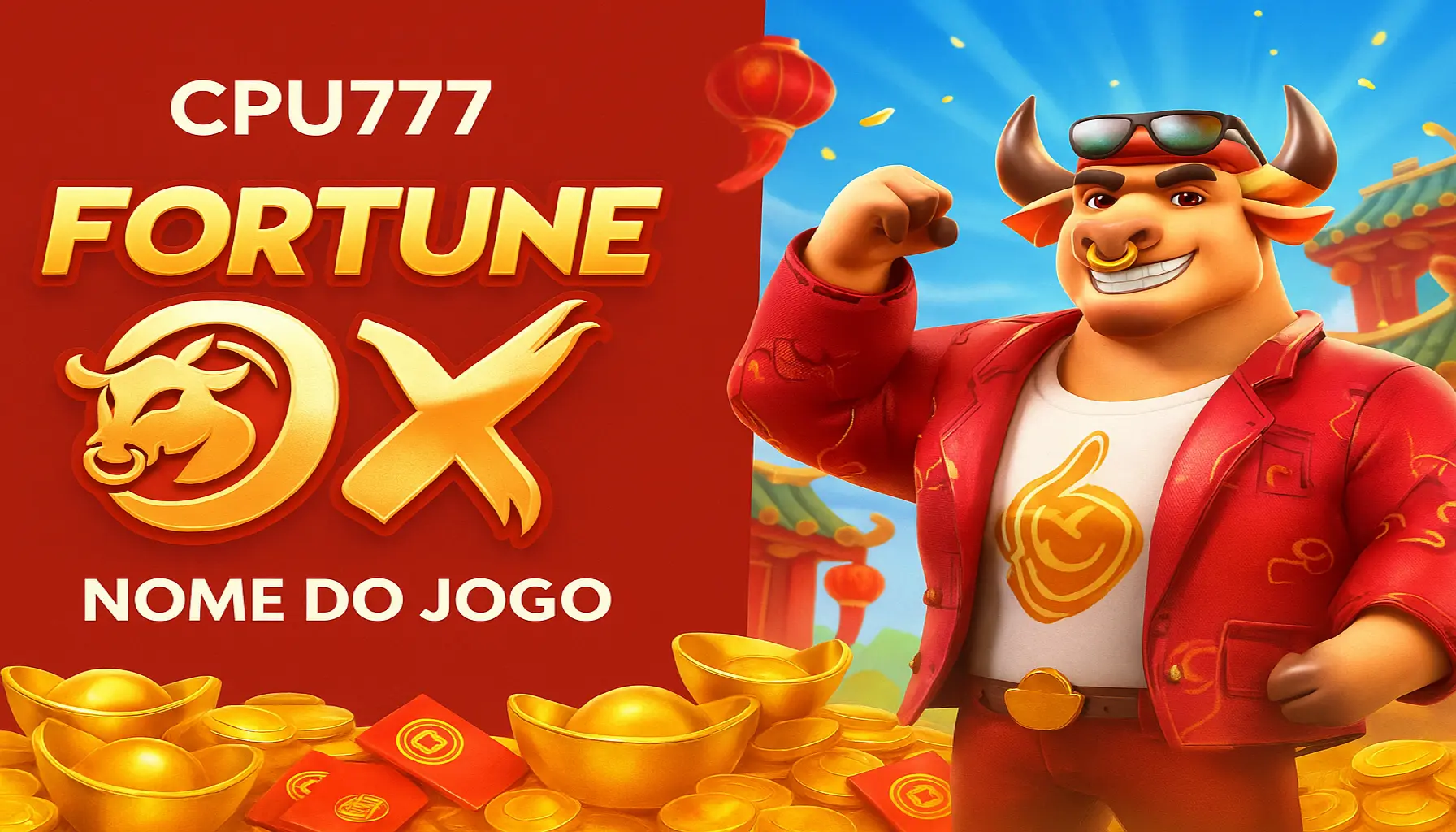 Fortune Ox no CPU777 - Aposte Agora e Reivindique Seus Ganhos