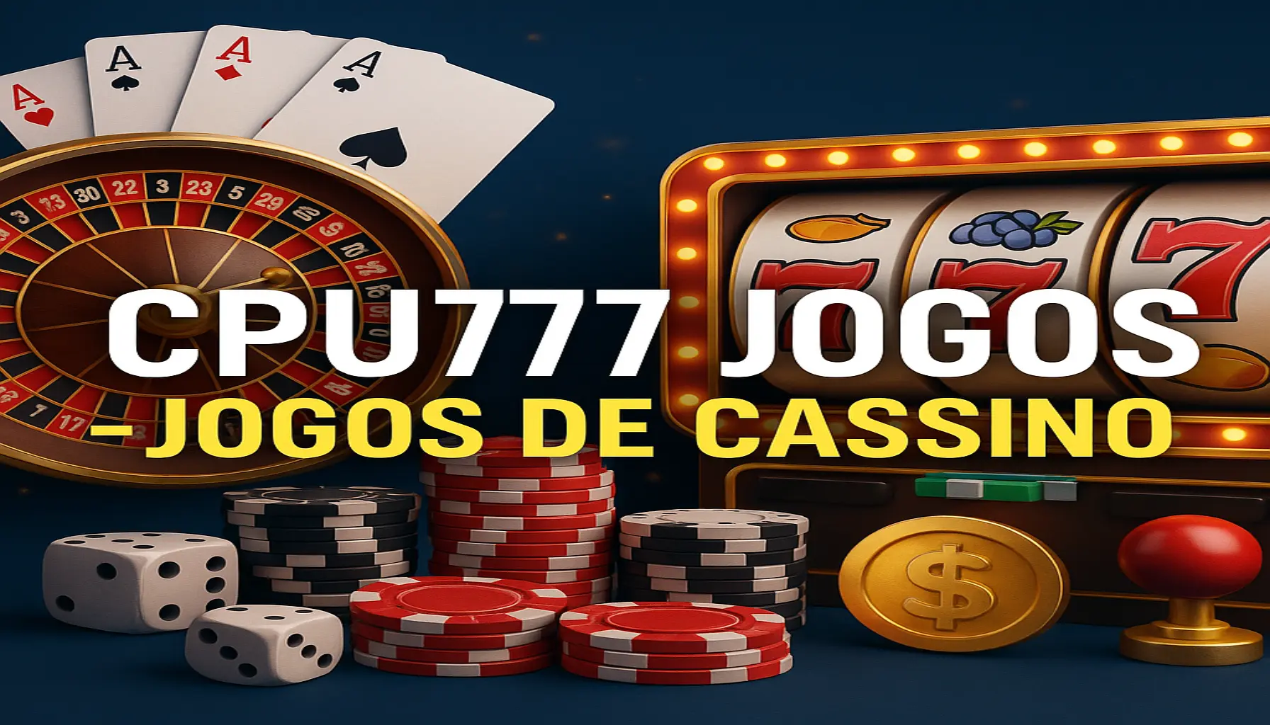 Jogos de cassino online inovadores e emocionantes na CPU777