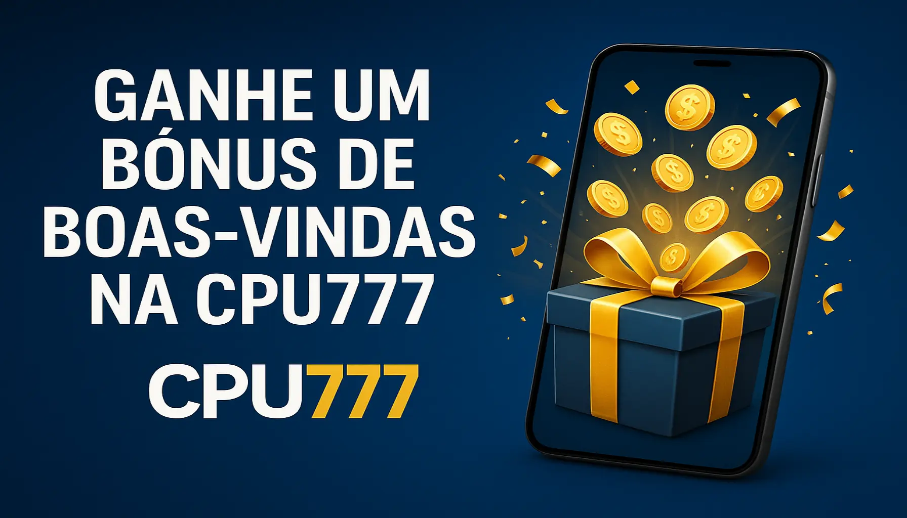 Criar uma nova Conta no plataforma CPU777